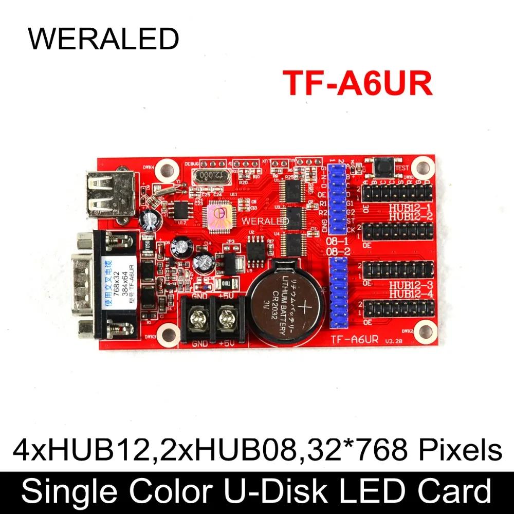 LongGreat ߰ſ Ǹ TF-A6UR USB-DISK &   RS232 Ʈ ޽  LED ī, P4.75/P7.62/p10 ȣȯ 